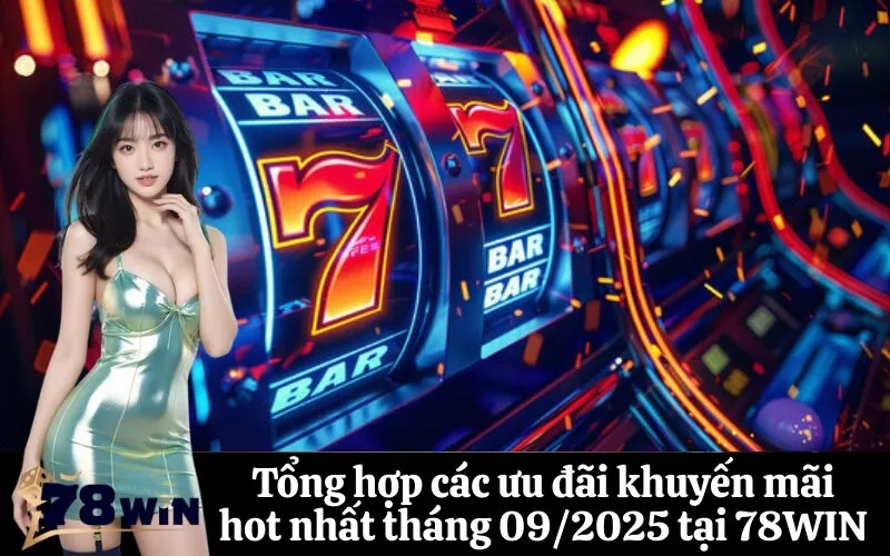 Tổng hợp các ưu đãi khuyến mãi hot nhất tháng 092025 tại 78WIN